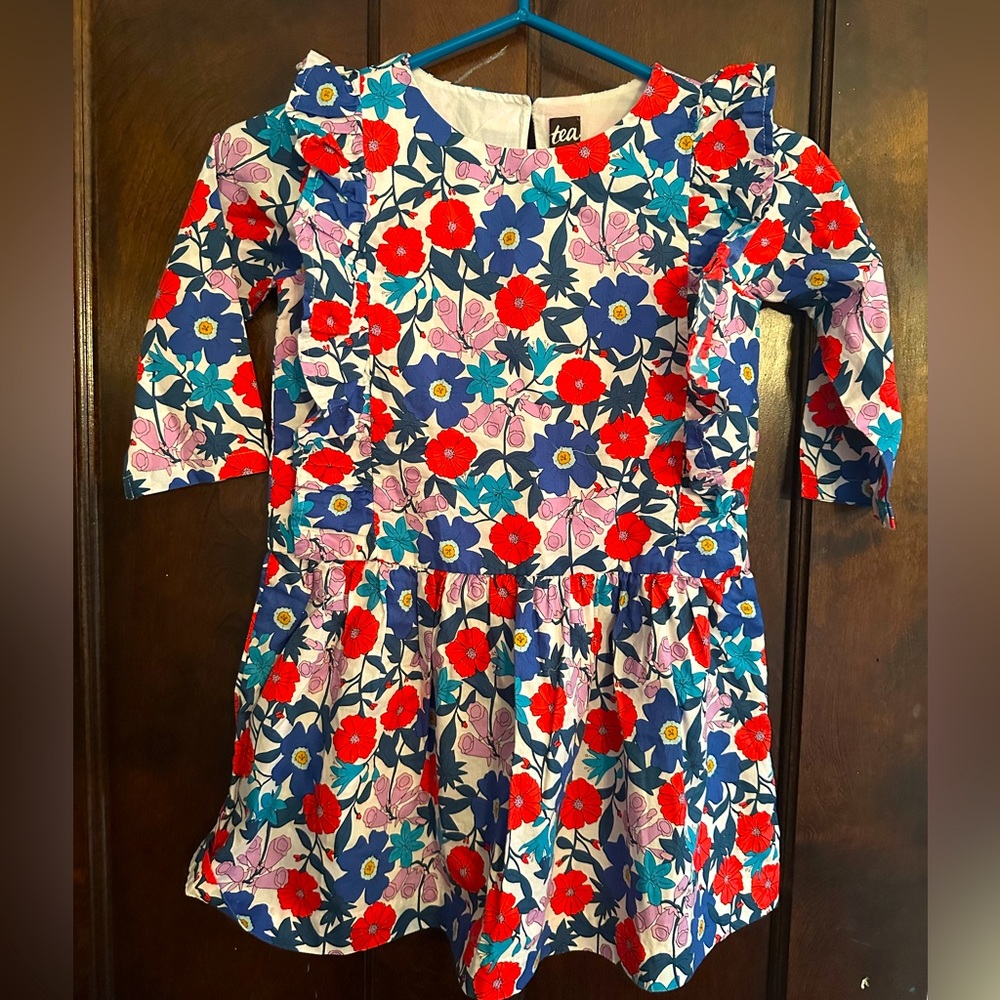 Tea Collection girls dress size 6 NWT